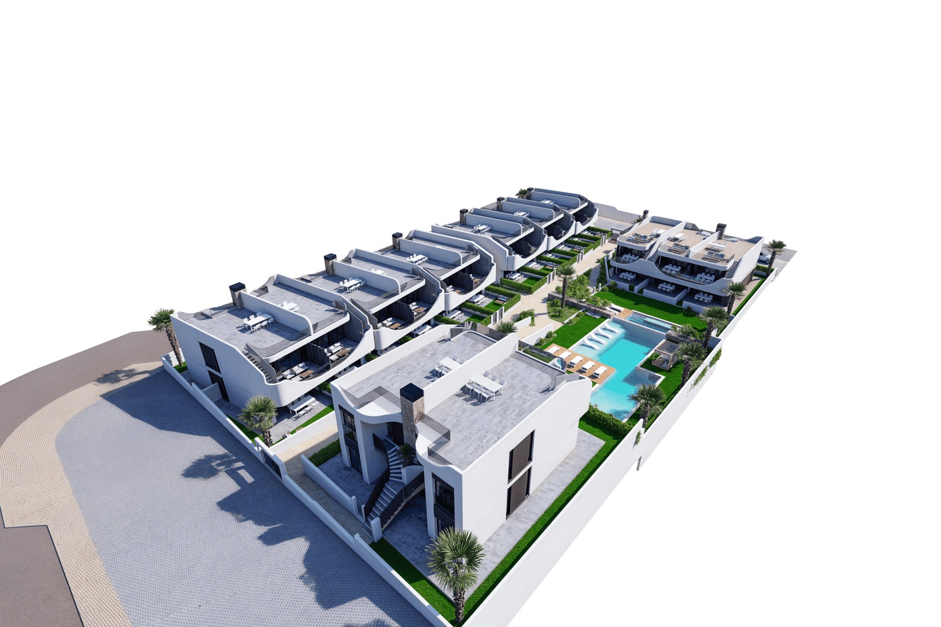 Obra nueva - Bungalow - San Miguel de Salinas