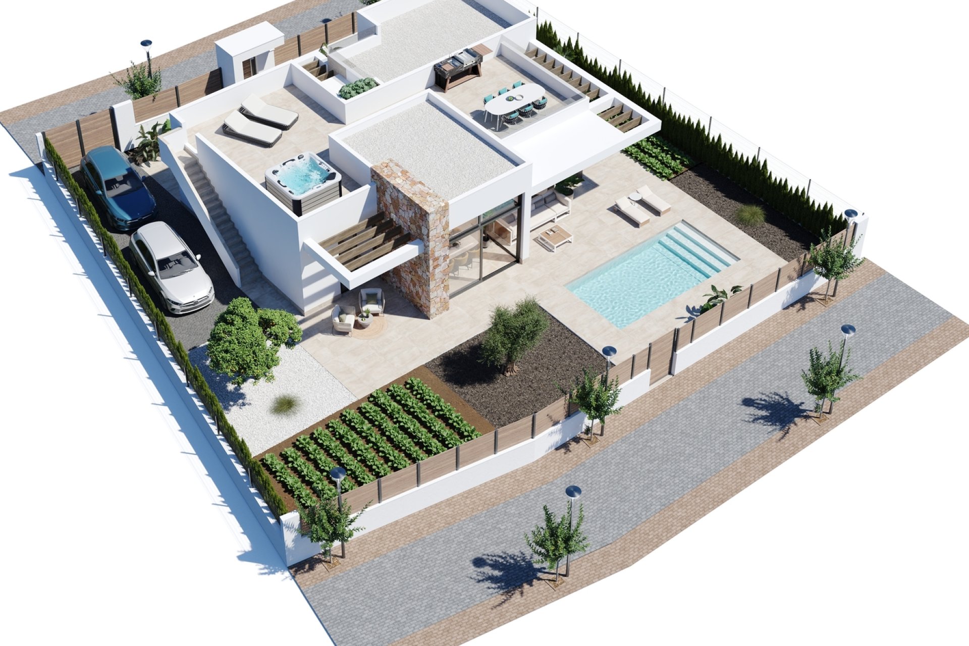 Obra nueva - Casa - Hacienda del Alamo Golf