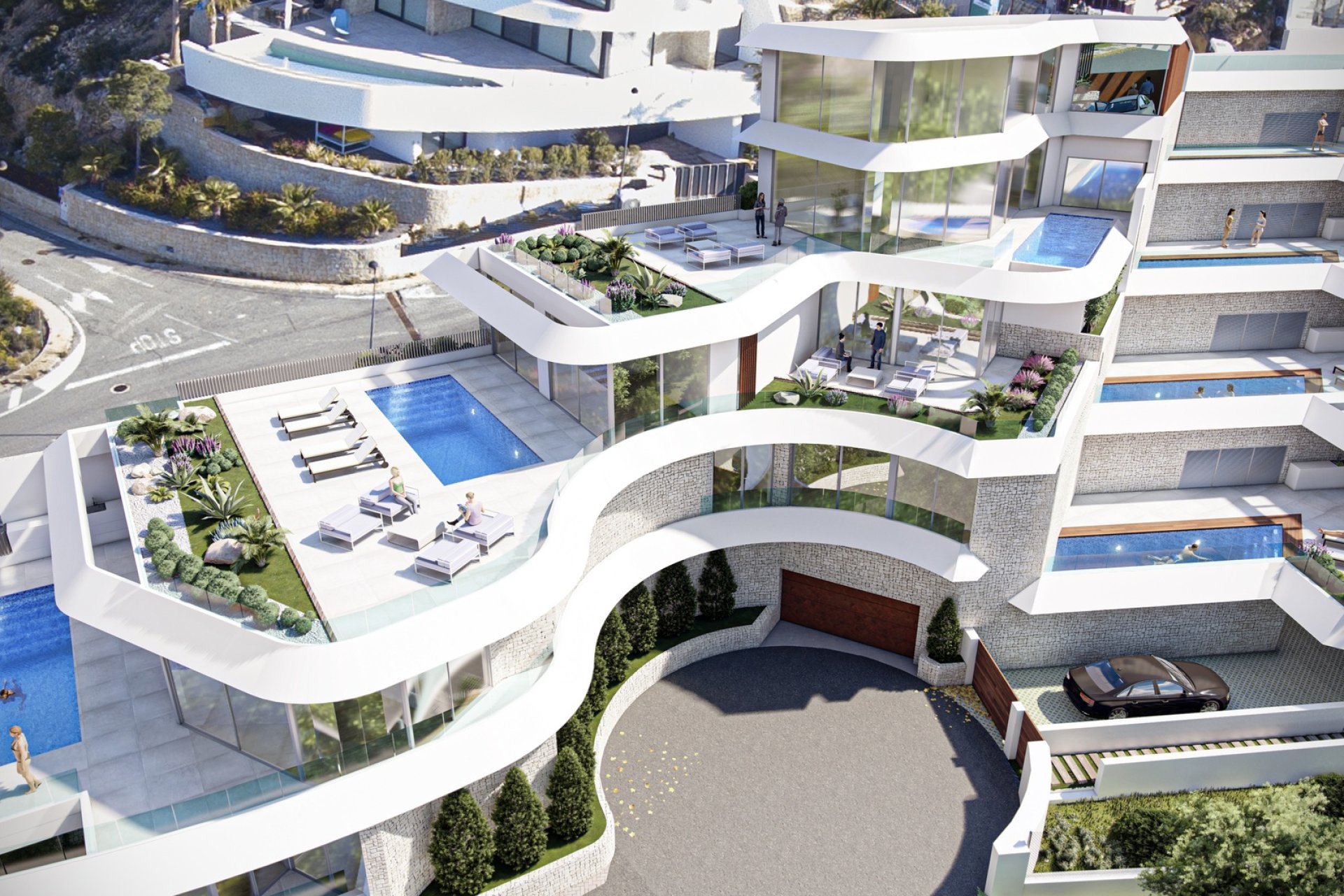 Obra nueva - Ático - Pueblo Mascarat