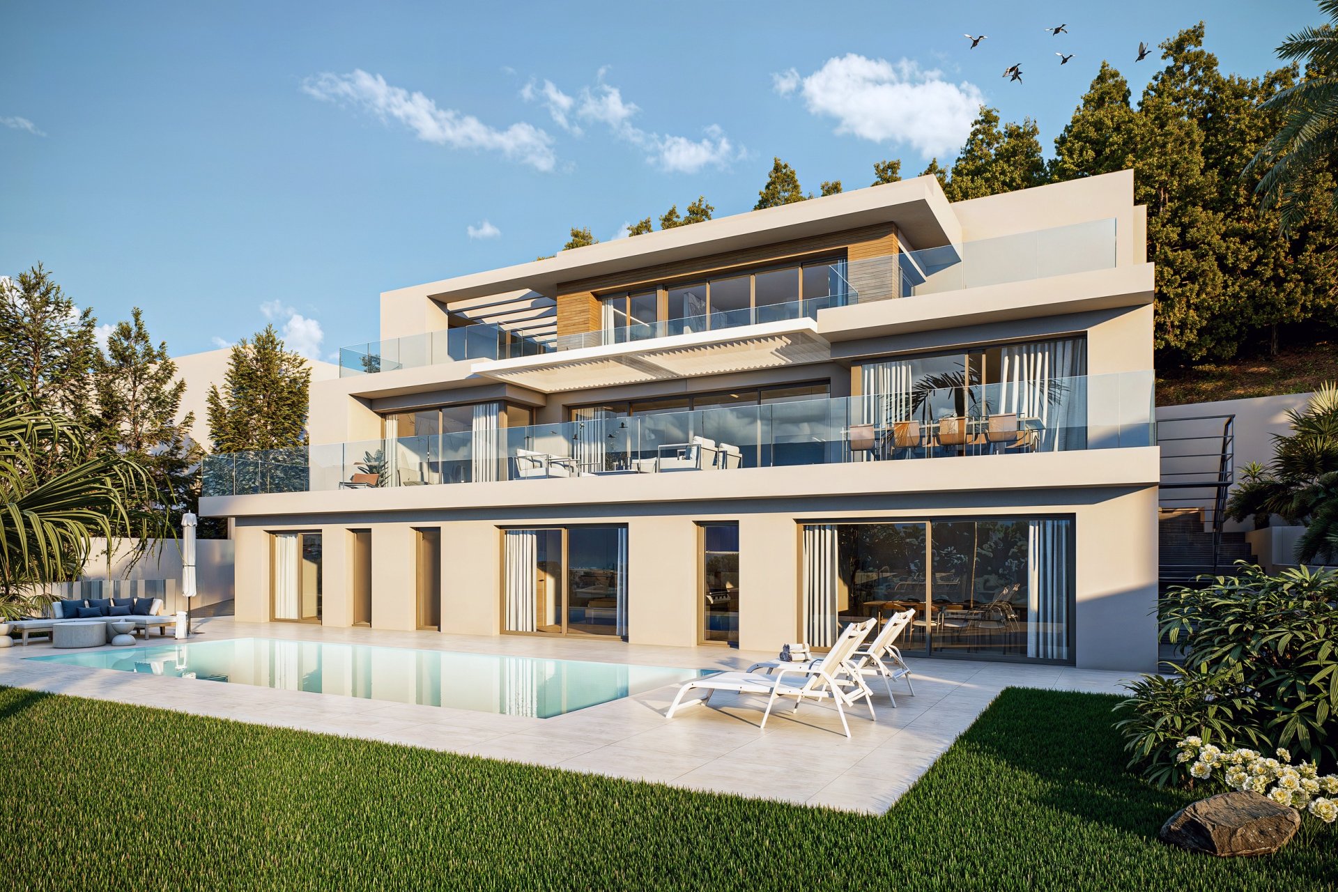 Obra nueva - Villa - Altea