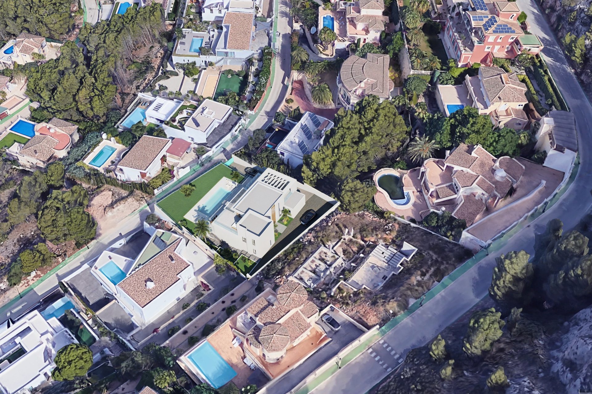 Obra nueva - Villa - Altea