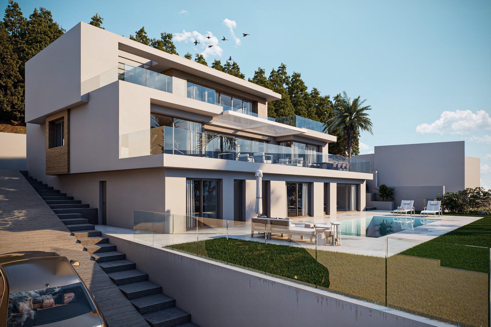 Obra nueva - Villa - Altea