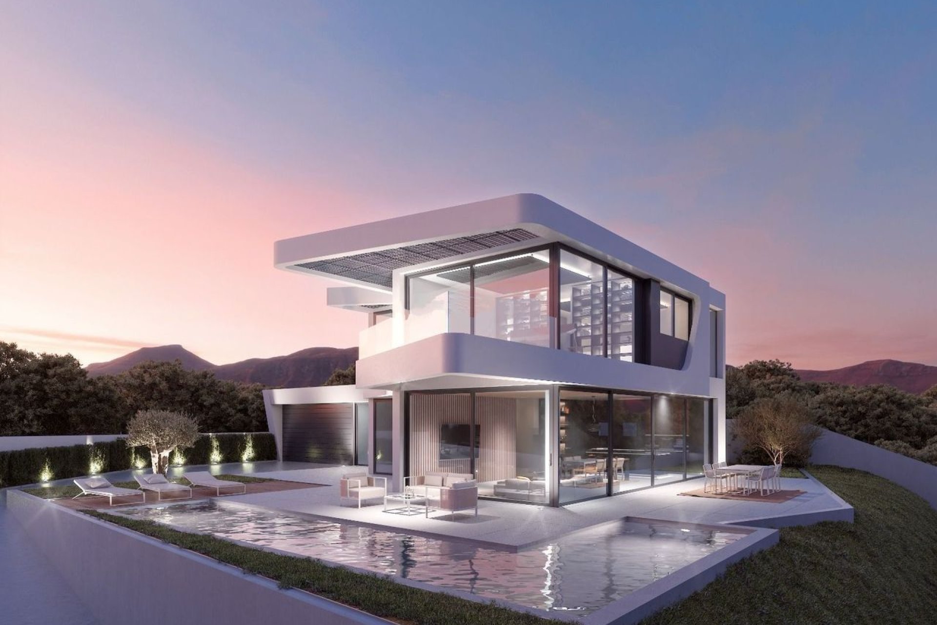 Obra nueva - Villa - Altea