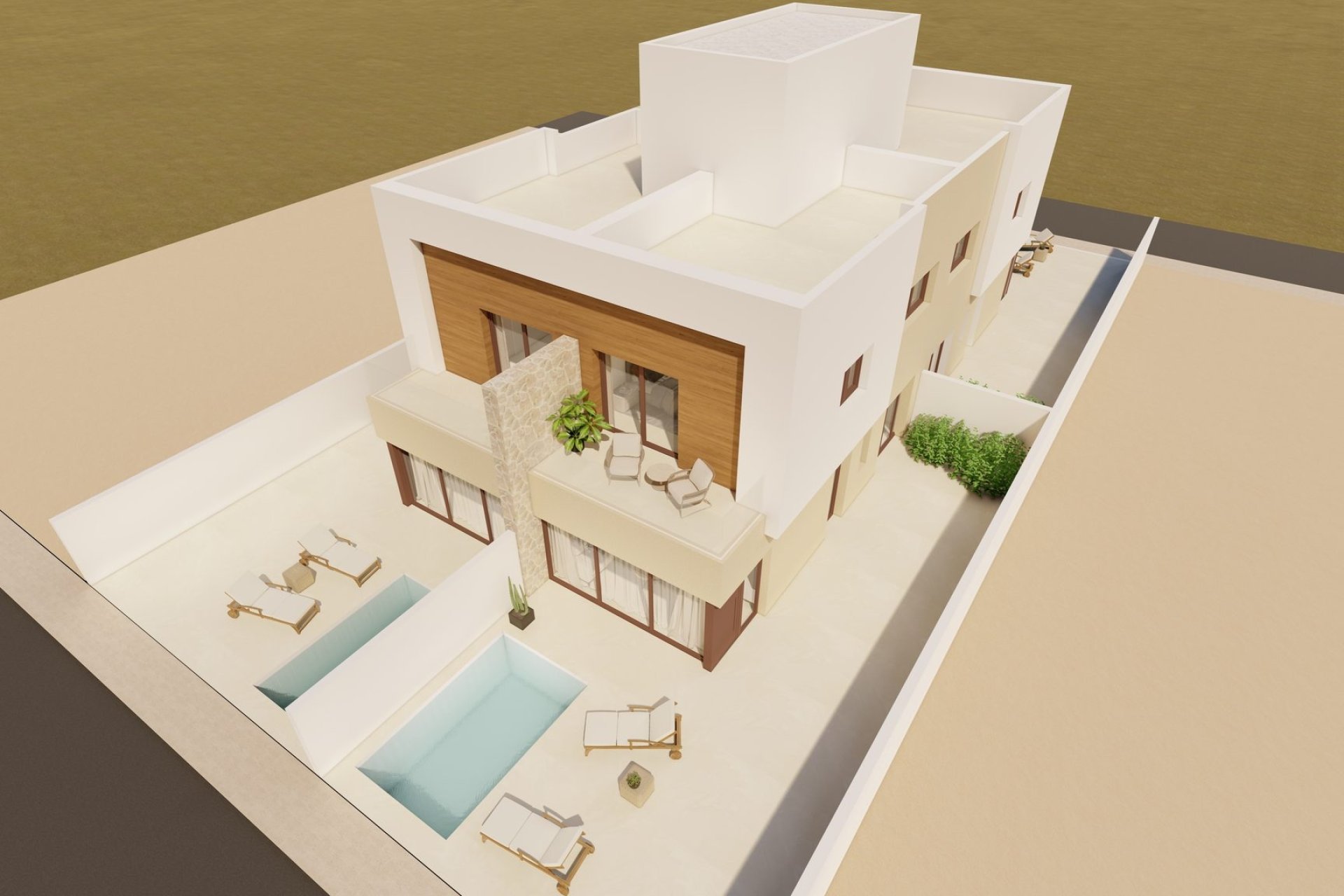 Obra nueva - Adosado - San Javier
