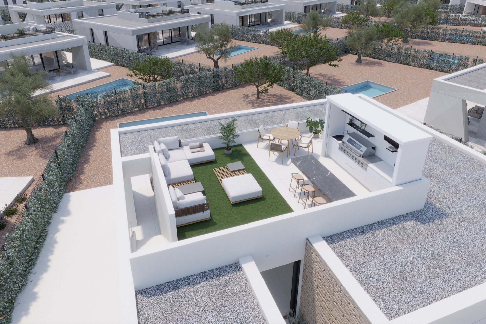 Obra nueva - Casa - Hacienda del Alamo Golf