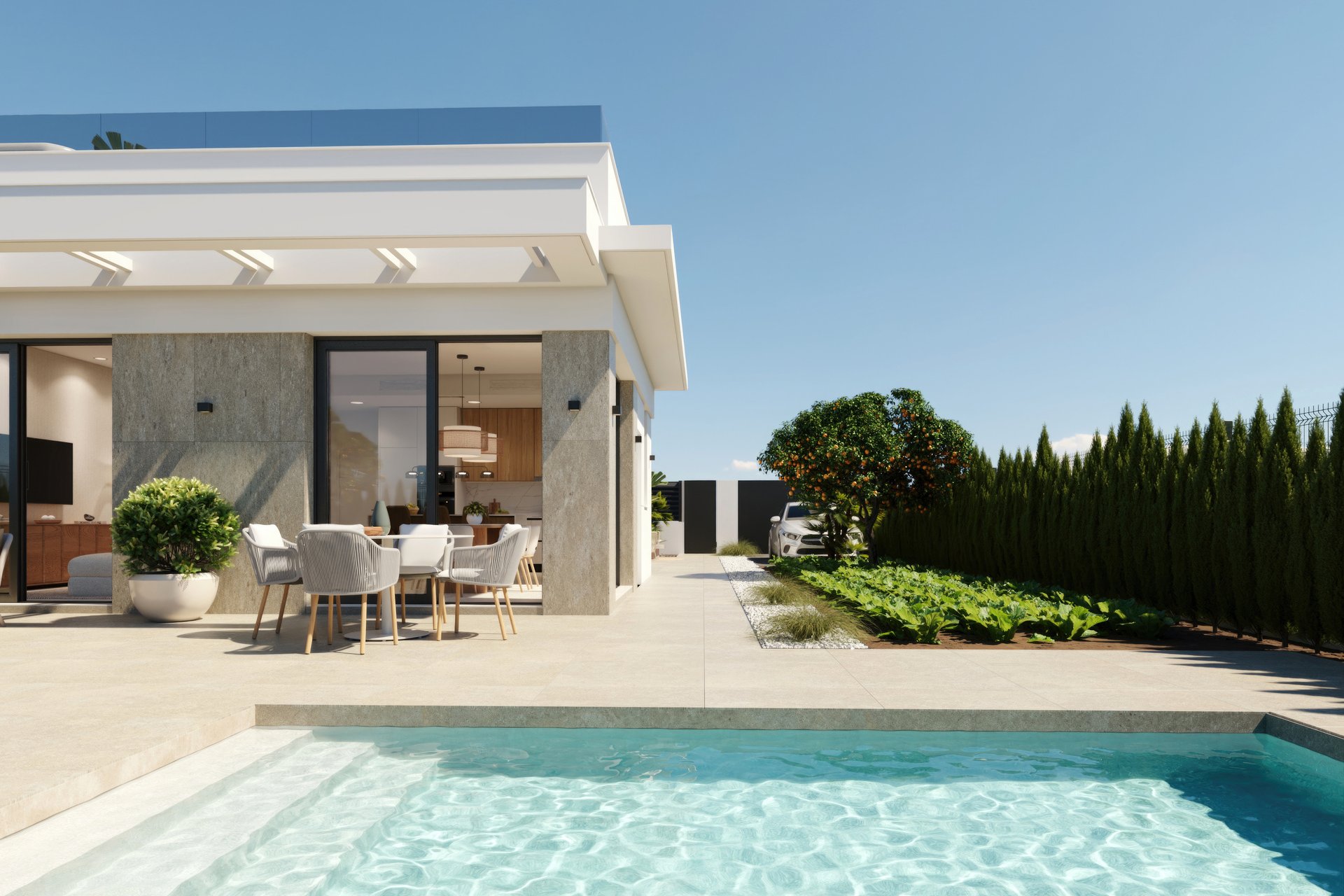 Obra nueva - Casa - Hacienda del Alamo Golf