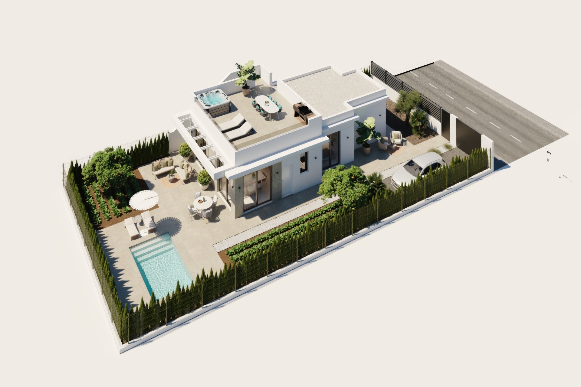 Obra nueva - Casa - Hacienda del Alamo Golf