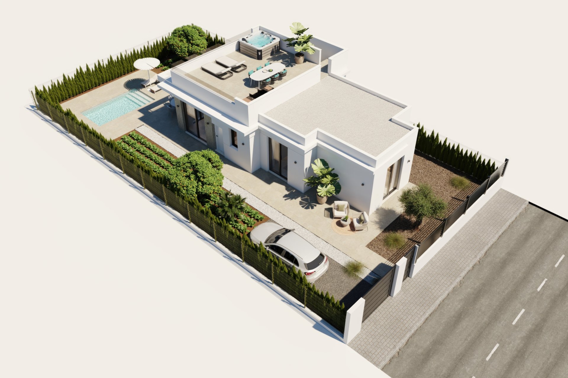 Obra nueva - Casa - Hacienda del Alamo Golf