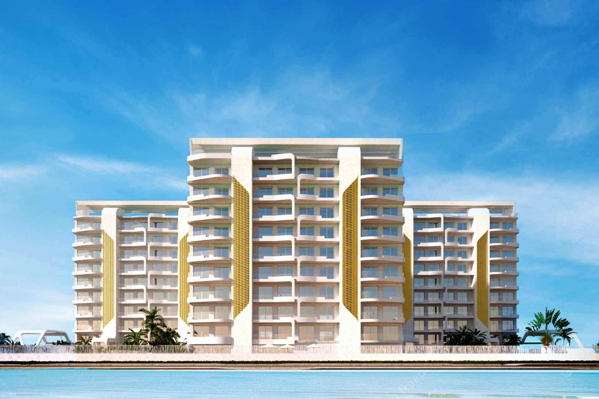 Obra nueva - Apartamento - La Manga del Mar Menor