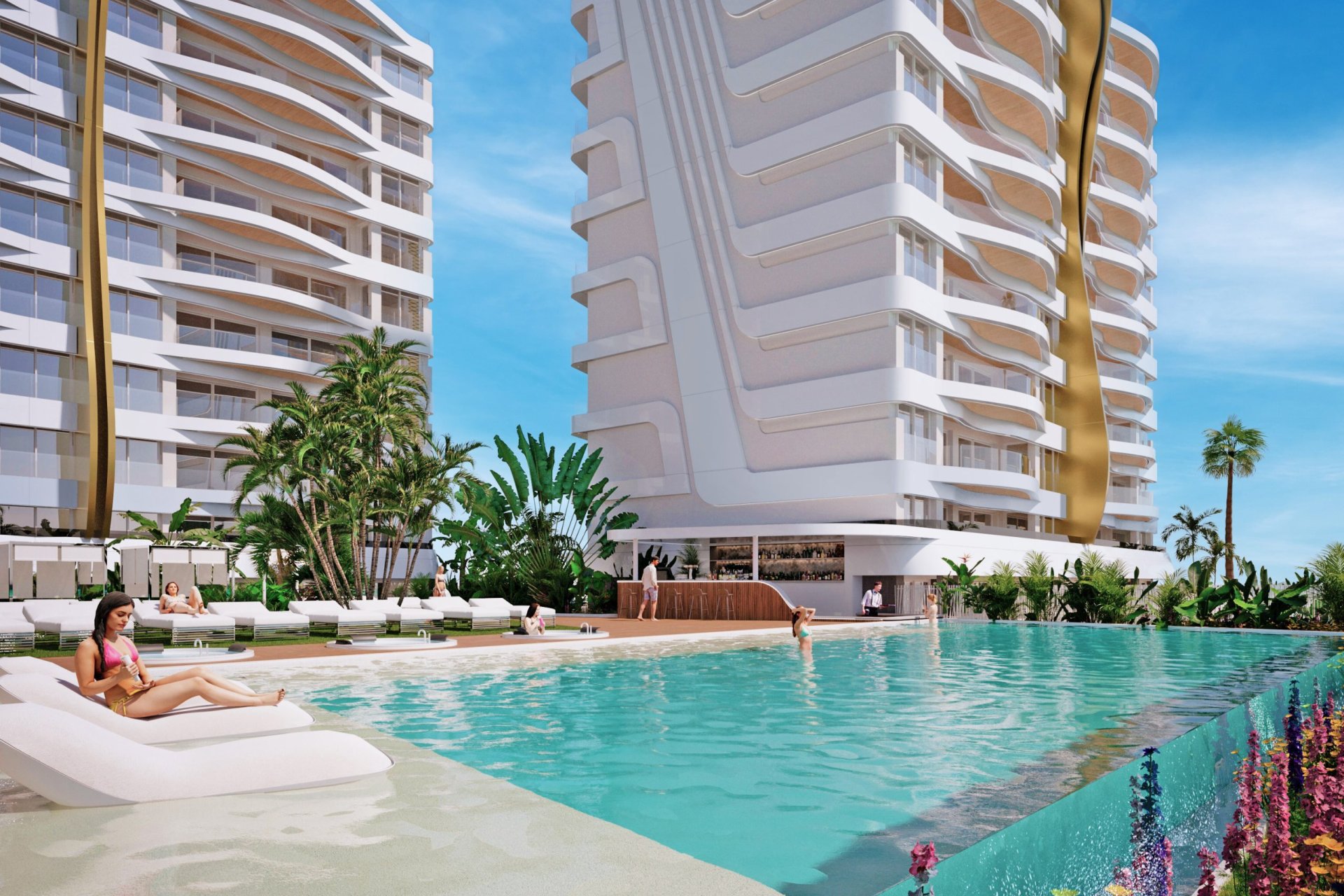 Obra nueva - Apartamento - La Manga del Mar Menor