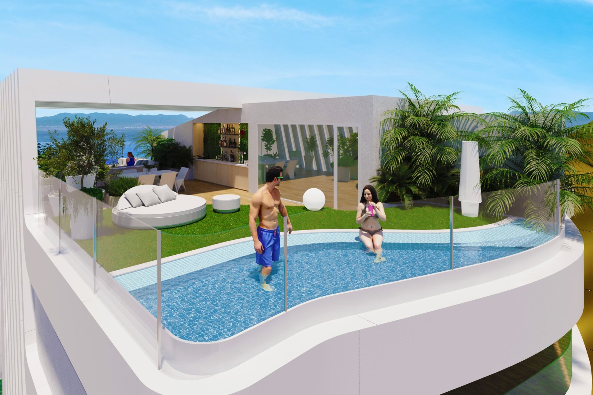 Obra nueva - Apartamento - La Manga del Mar Menor