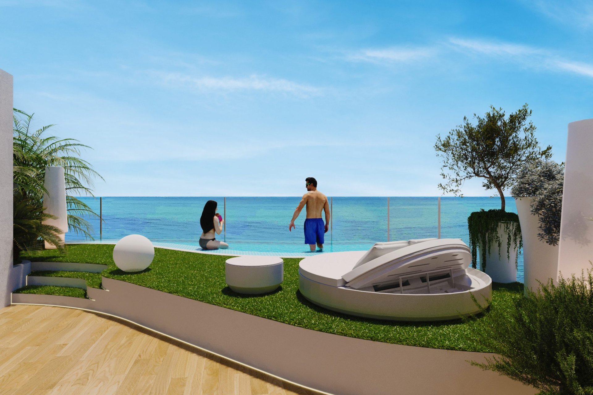 Obra nueva - Apartamento - La Manga del Mar Menor