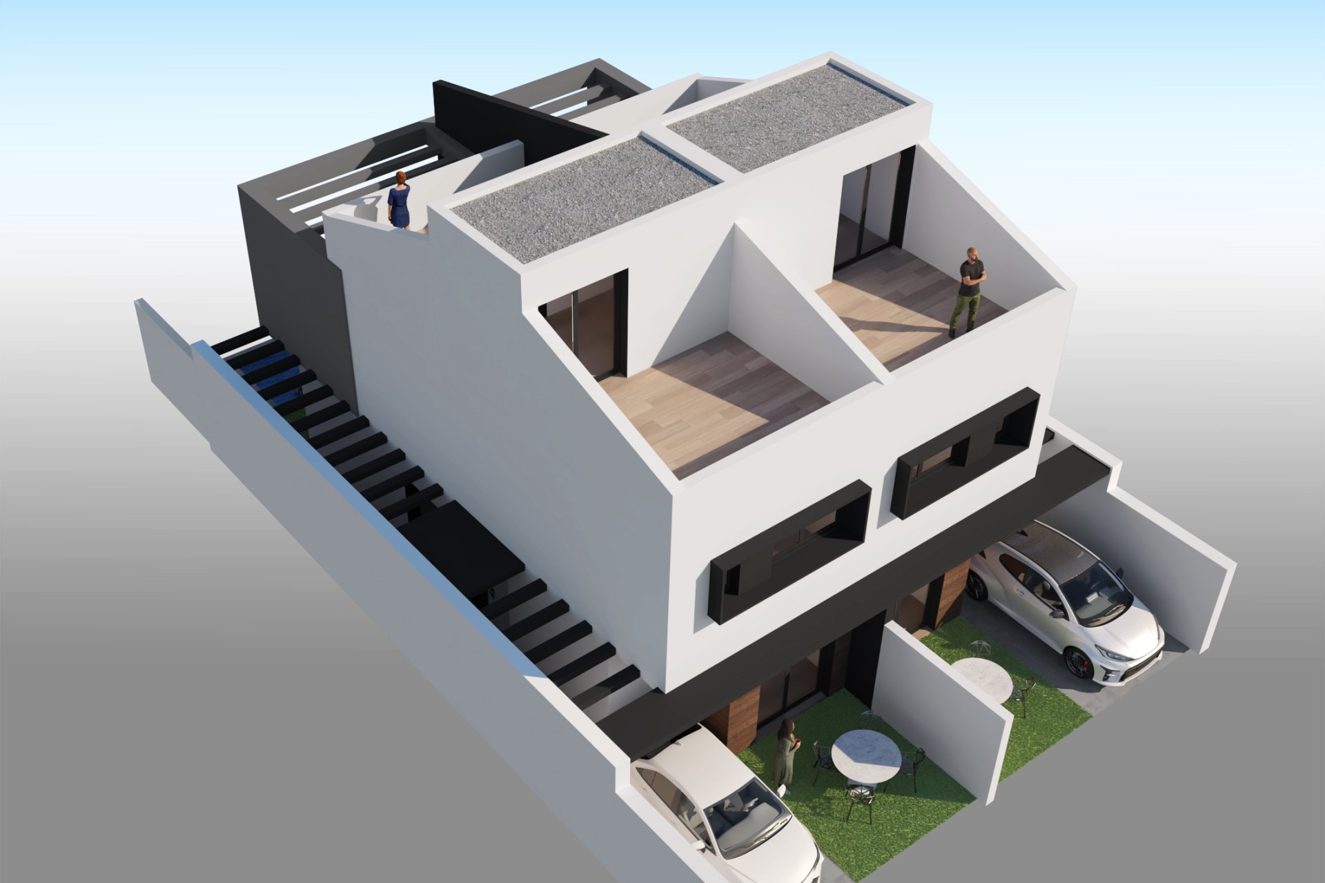Obra nueva - Pareado - San Javier