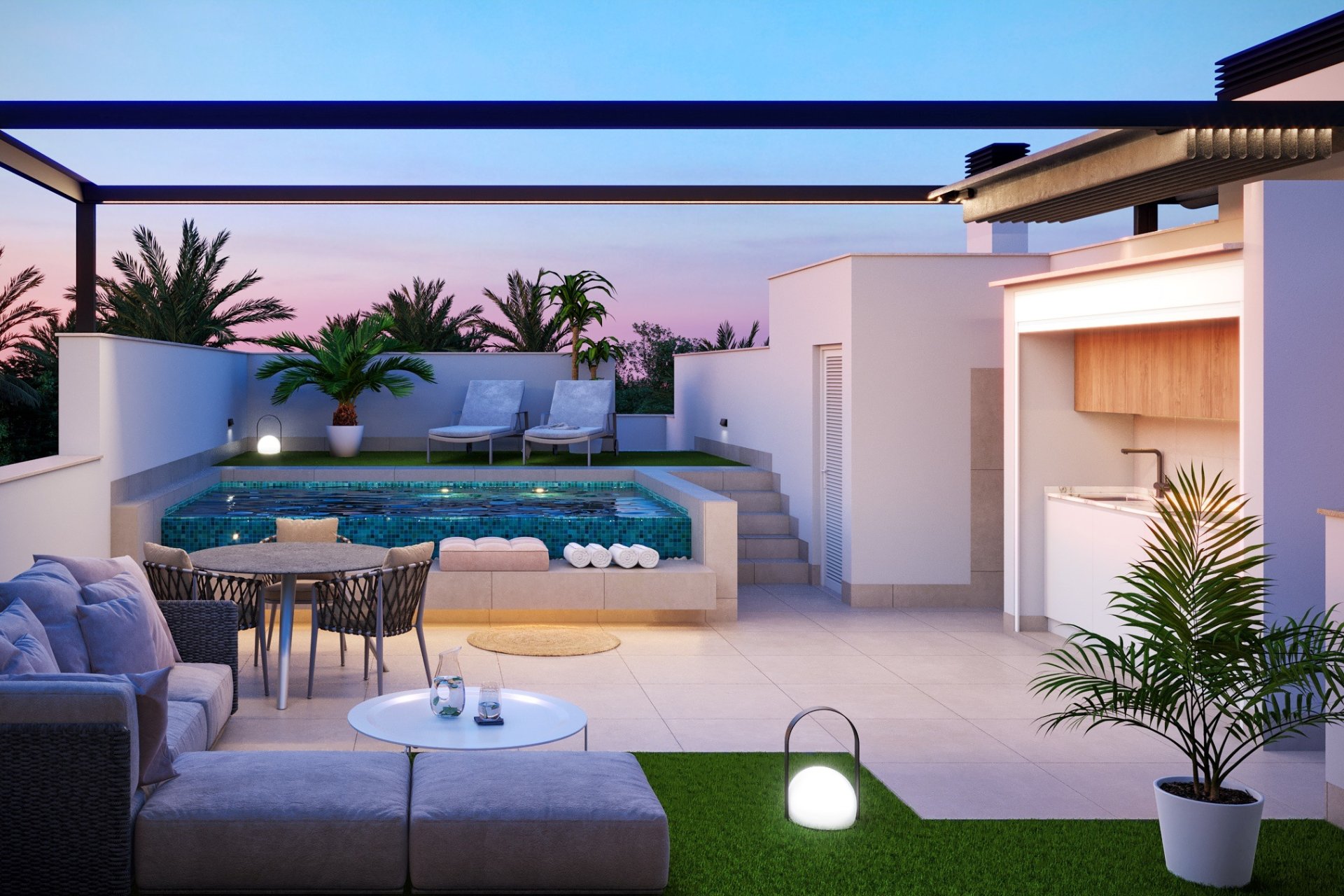 Obra nueva - Bungalow - Pilar de la Horadada