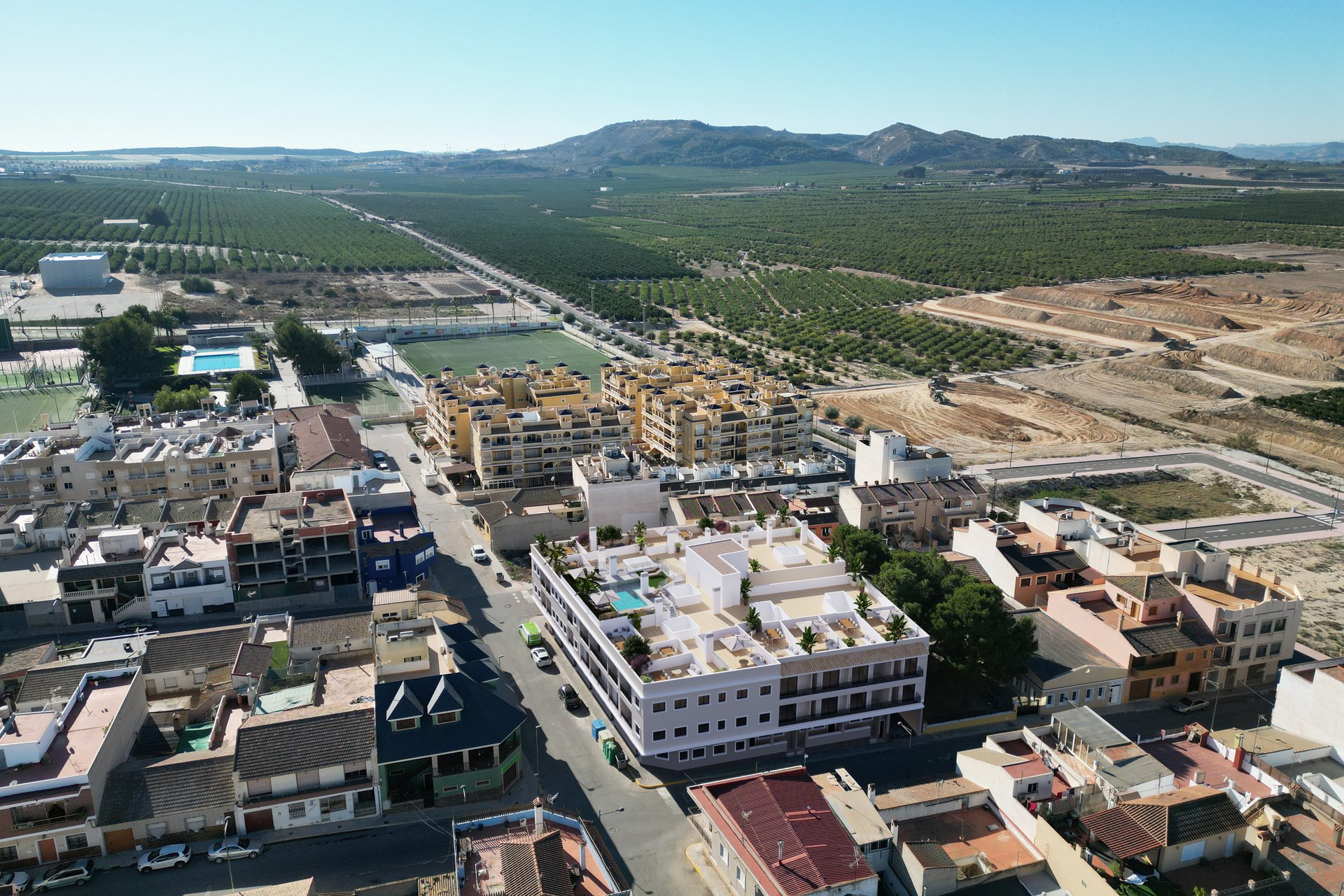 Obra nueva - Apartamento - Algorfa