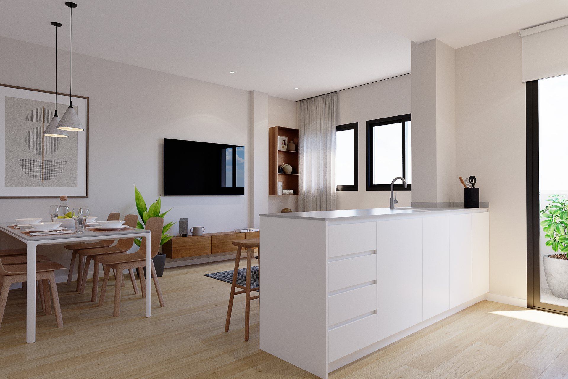 Obra nueva - Apartamento - Algorfa