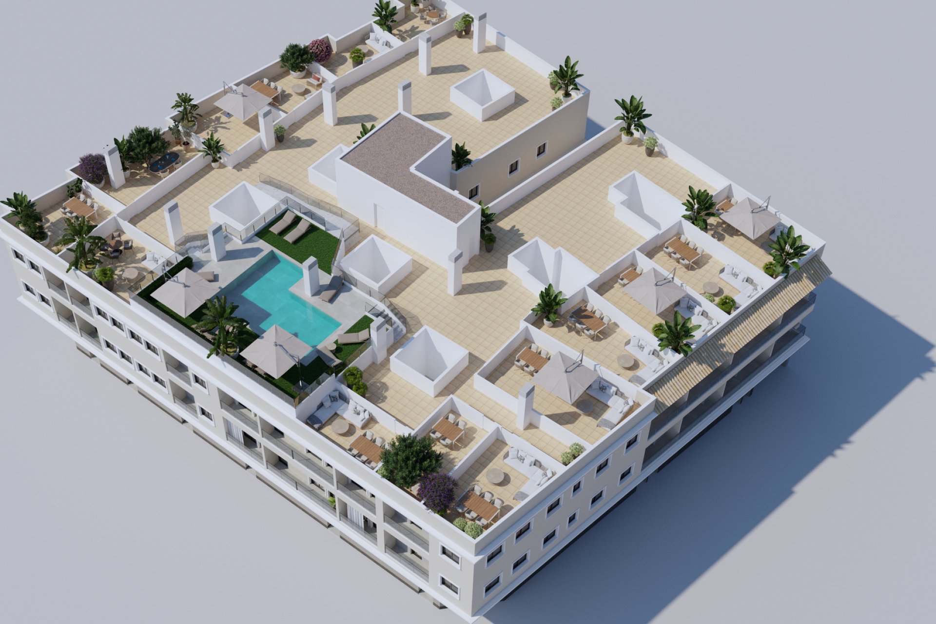 Obra nueva - Ático - Algorfa
