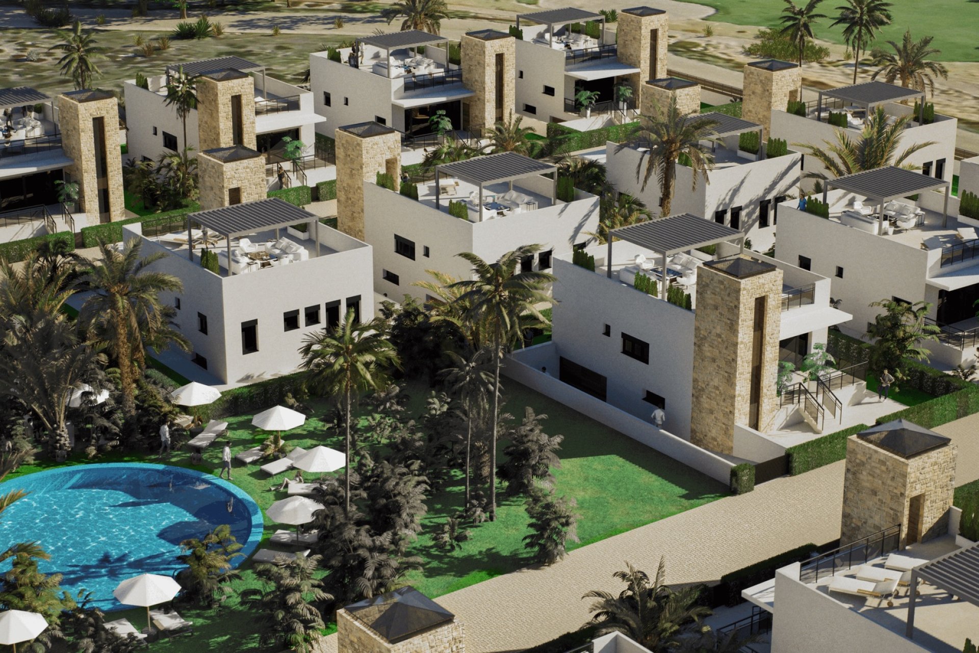 Obra nueva - Casa - Camposol Golf