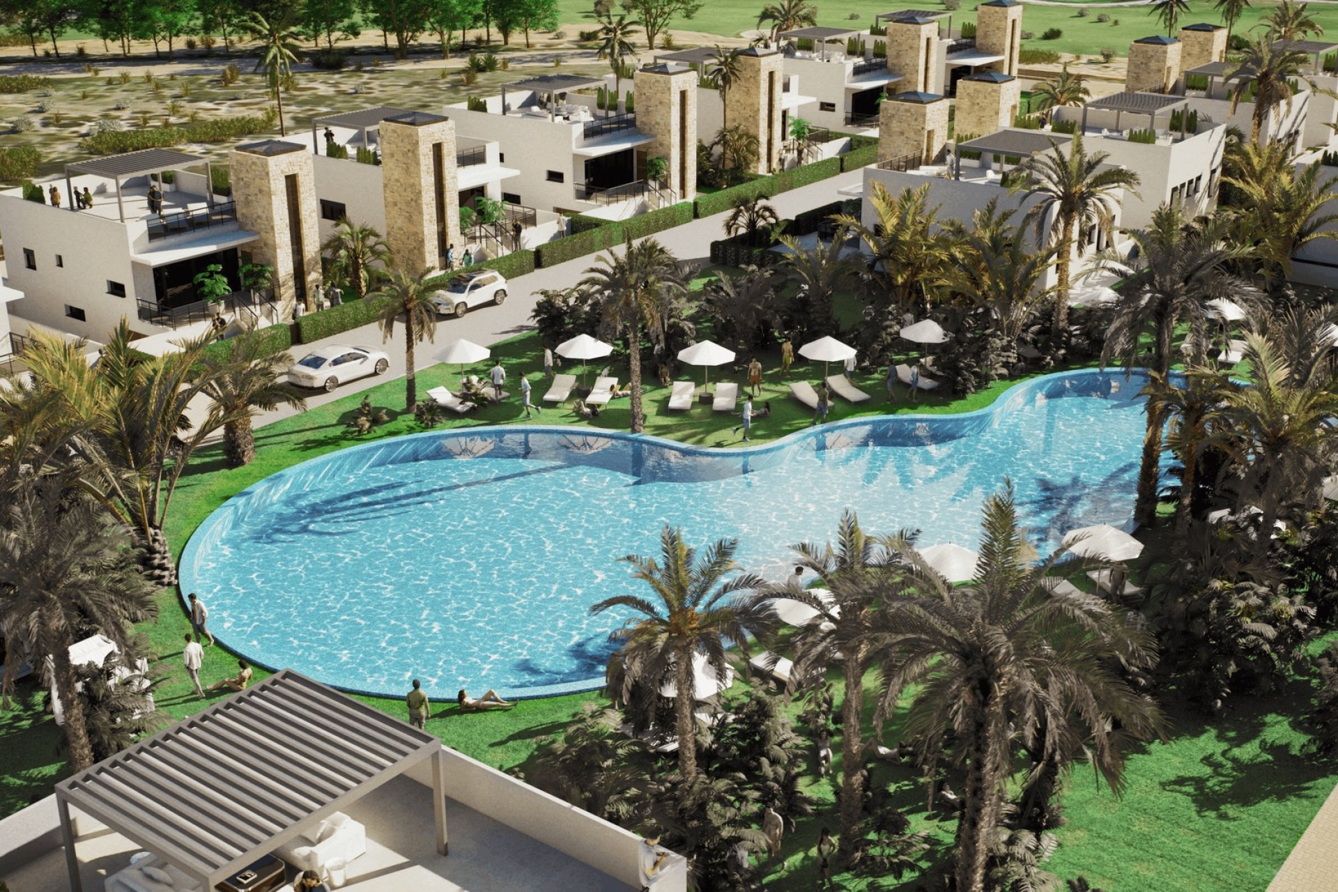 Obra nueva - Casa - Camposol Golf