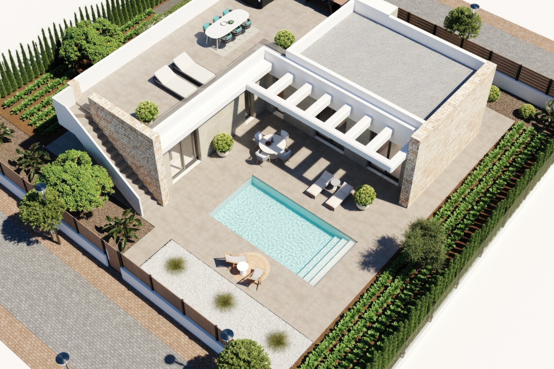 Obra nueva - Casa - Hacienda del Alamo Golf